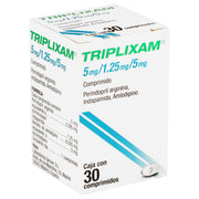 Triplixam 5Mg/1.25Mg/5Mg Con 30 Comprimidos (Periondipril/Arginina/Indapamida/Amlodipino) - WeCare Pharma