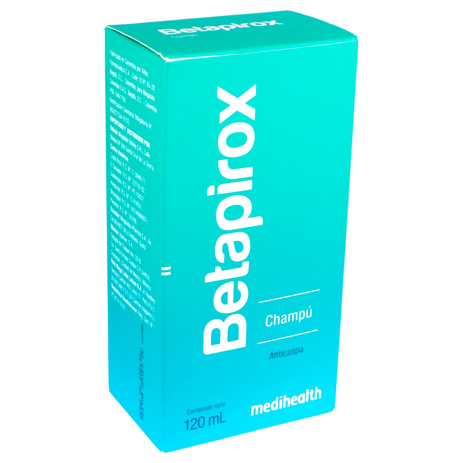 Betapirox Champu Anticaspa 120Ml 2 - 7703281001010