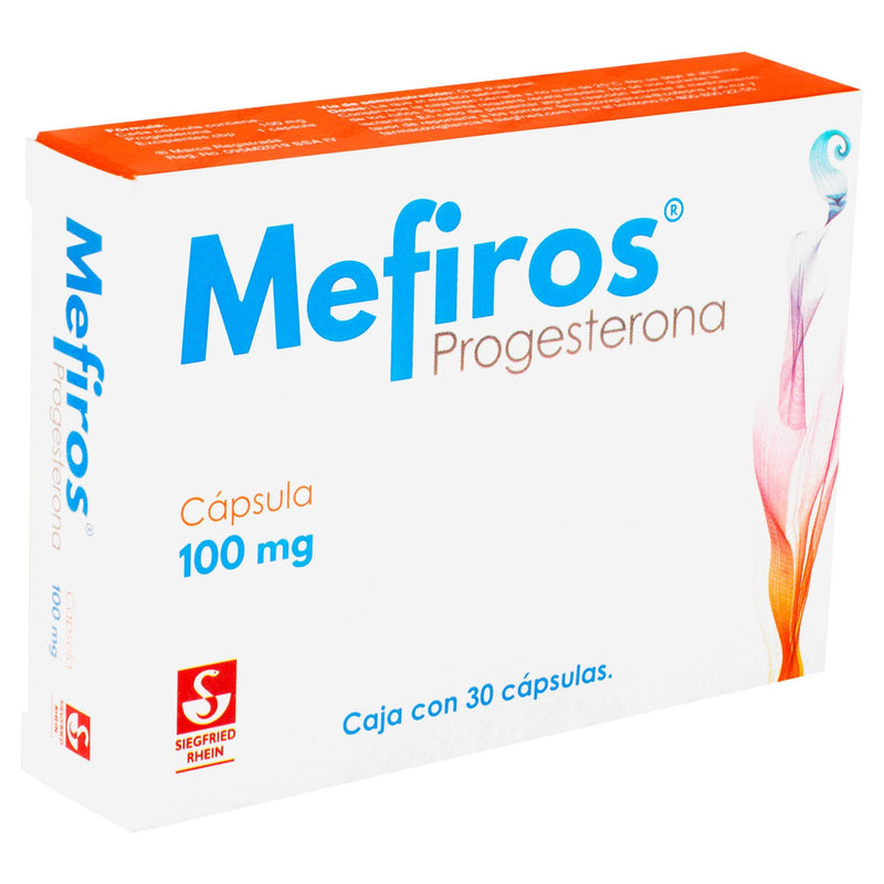 Mefiros 100Mg Con 30 Capsulas (Progesterona) - WeCare Pharma