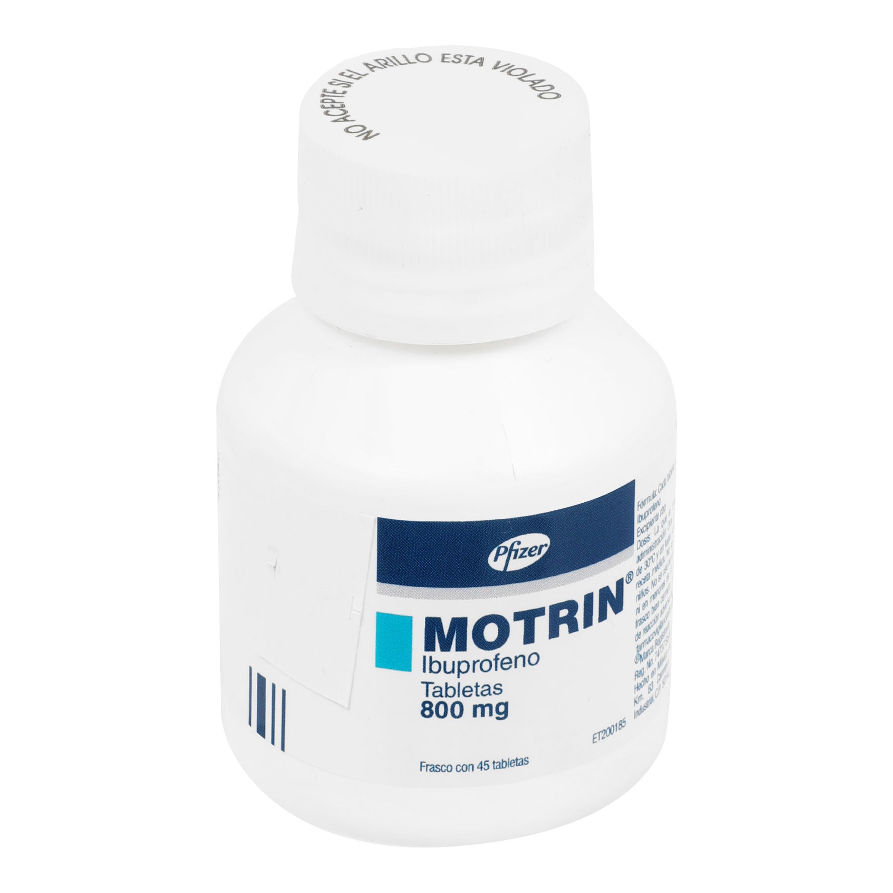 Motrin 800Mg Con 45 Tabletas (Ibuprofeno) 2 - 7501287627704