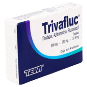 Trivafluc 500Mg/250Mg/37.5Mg Con 4 Tabletas (Tinidazol/Azitromicina/Fluconazol) - WeCare Pharma