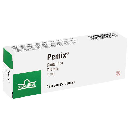 Pemix 1Mg Con 25 Tabletas (Cinitaprida) - WeCare Pharma