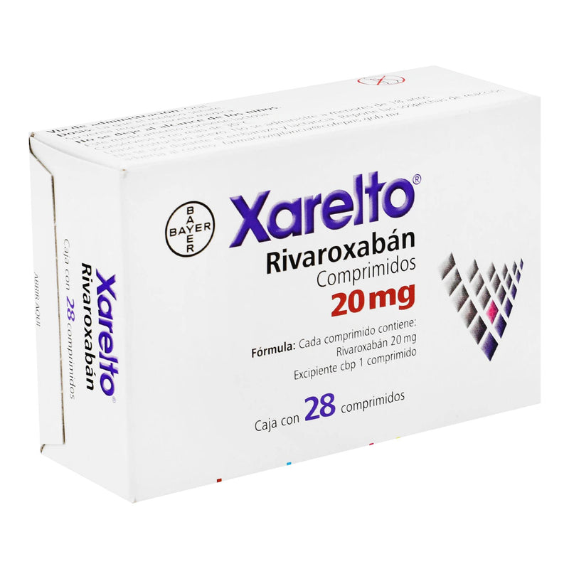 Xarelto 20Mg Con 28 Comprimidos (Rivaroxaban) - WeCare Pharma