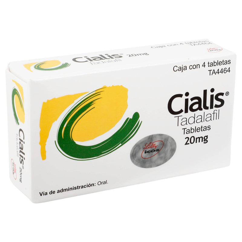 Cialis 20Mg Con 4 Tabletas (Tadalafil) - WeCare Pharma