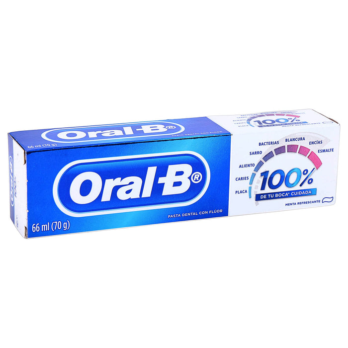 Pasta Dental Oral-B Menta Refrescante 66Ml - WeCare Pharma