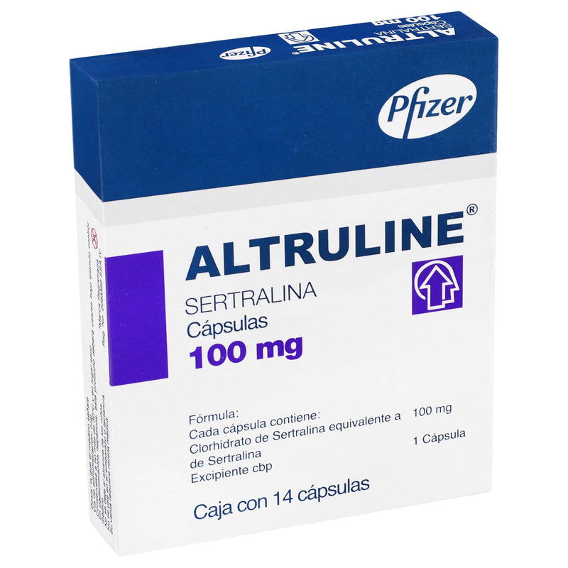 Altruline 100Mg Con 14 Capsulas (Sertralina) - WeCare Pharma