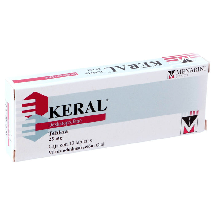 Keral 25Mg Con 10 Tabletas (Dexketoprofeno) - WeCare Pharma