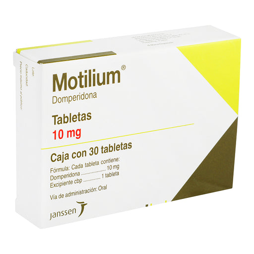 Motilium 10Mg Con 30 Tabletas (Domperidona) 2 - 7501109901081