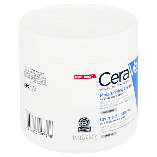 Cerave Crema Hidratante Piel Seca 454 G 2 - 3337875597388