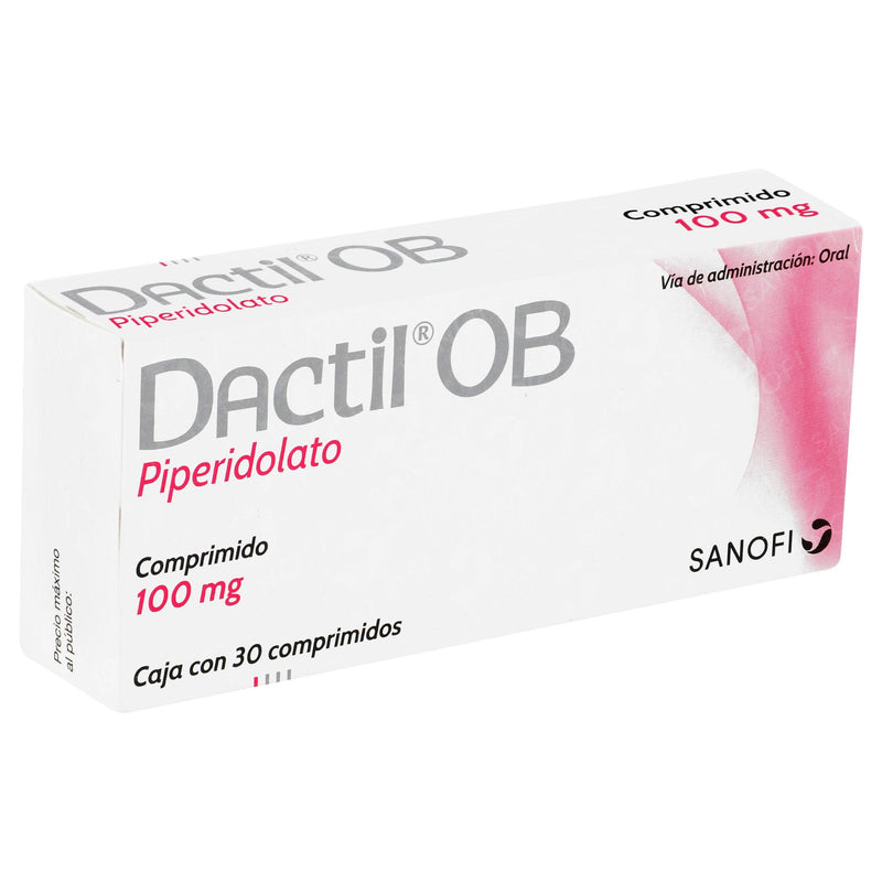 Dactil Ob 100Mg Con 30 Tabletas (Piperidolato) - WeCare Pharma
