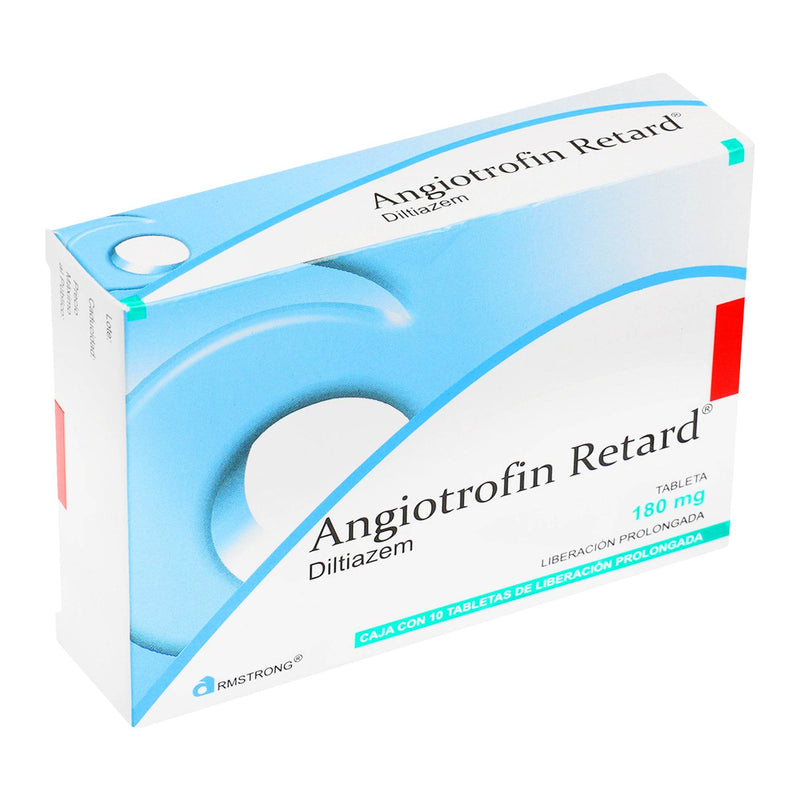 Angiotrofin Retard 180Mg Con 10 Tabletas (Diltiazem) - WeCare Pharma