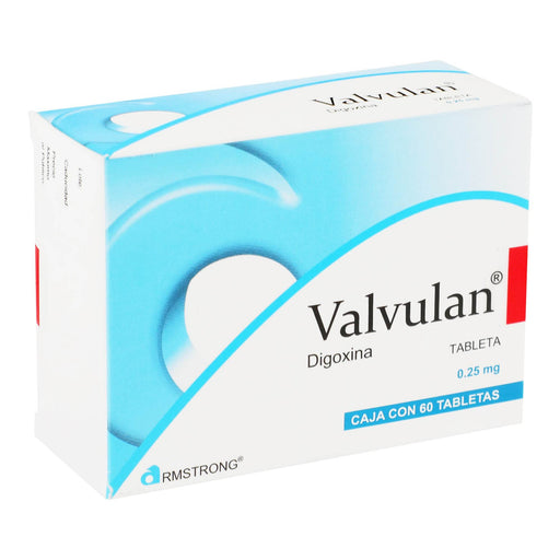 Valvulan 0.25Mg Con 60 Tabletas (Digoxina) - WeCare Pharma