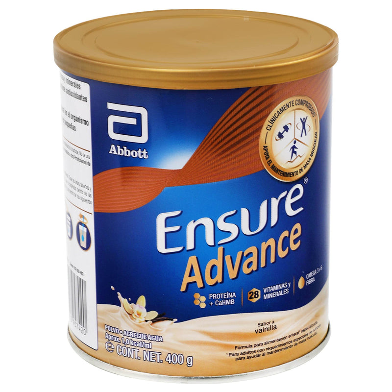 Ensure Advance Polvo 400G Vainilla (Suplemento Alimenticio) - WeCare Pharma