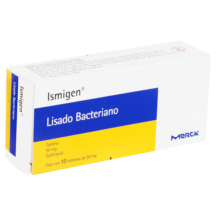 Ismigen Sl 50Mg Con 10 Tabletas (Lisados Bacterianos) 2 - 7501559601159