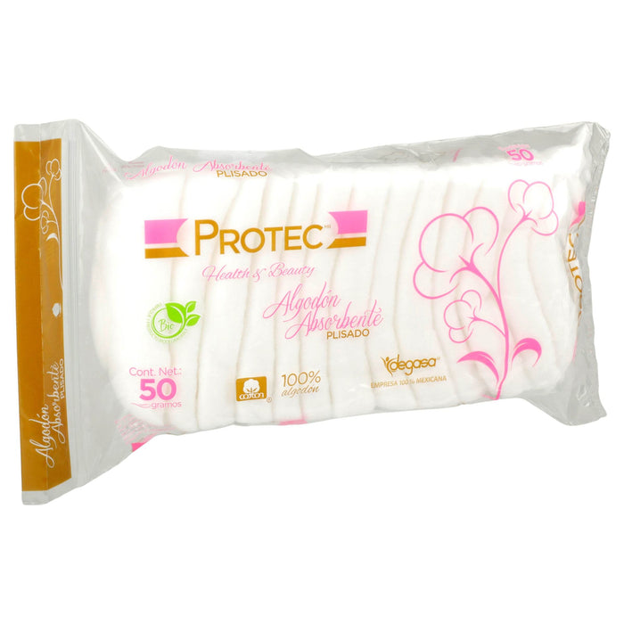 Algodón Plisado Protec 50G - WeCare Pharma