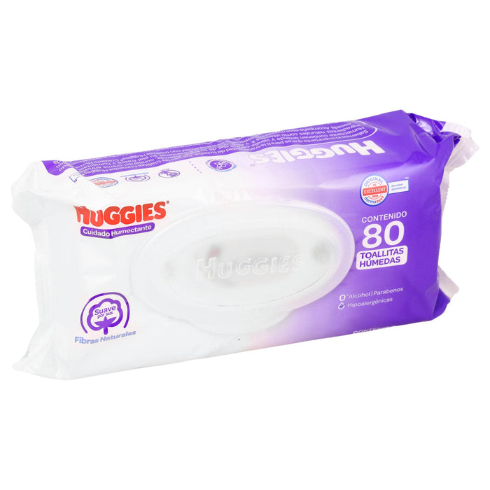 Toallitas Humedas Huggies Cuidado Humectante Con 80 - WeCare Pharma
