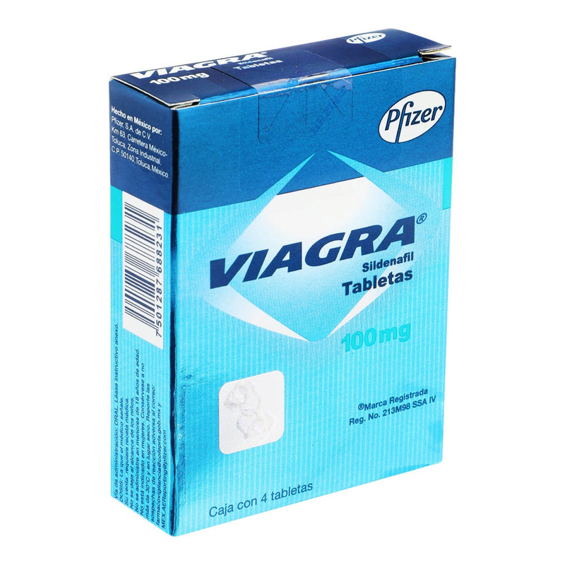 Viagra 100Mg Con 4 Tabletas (Sildenafil) - WeCare Pharma