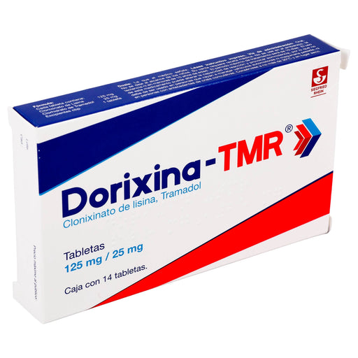Dorixina-Tmr 125Mg/25Mg Con 14 Tabletas (Clorixinato De Lisina/Tramadol) - WeCare Pharma