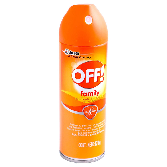Repelente Off Family Aerosol 170Ml - WeCare Pharma