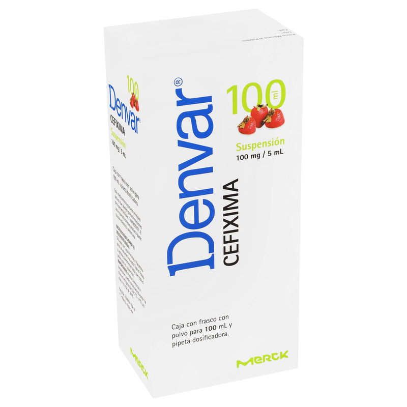 Denvar Suspensión 100Mg/5Ml 100Ml (Cefixima) - WeCare Pharma