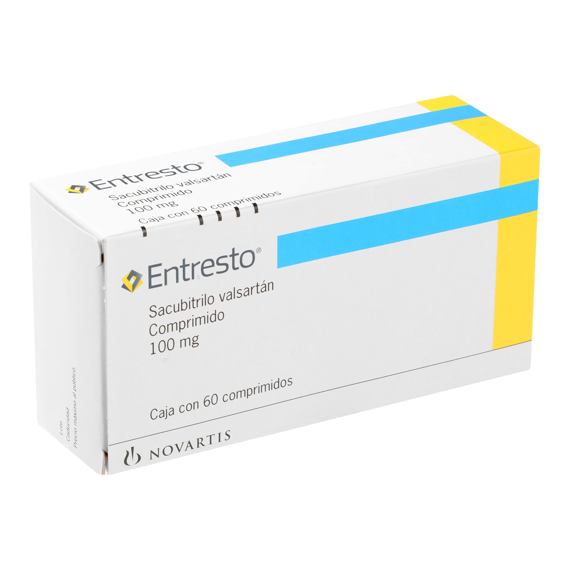 Entresto 100Mg Con 60 Comprimidos (Sacubitrilo Valsartan) 2 - 7501124819224