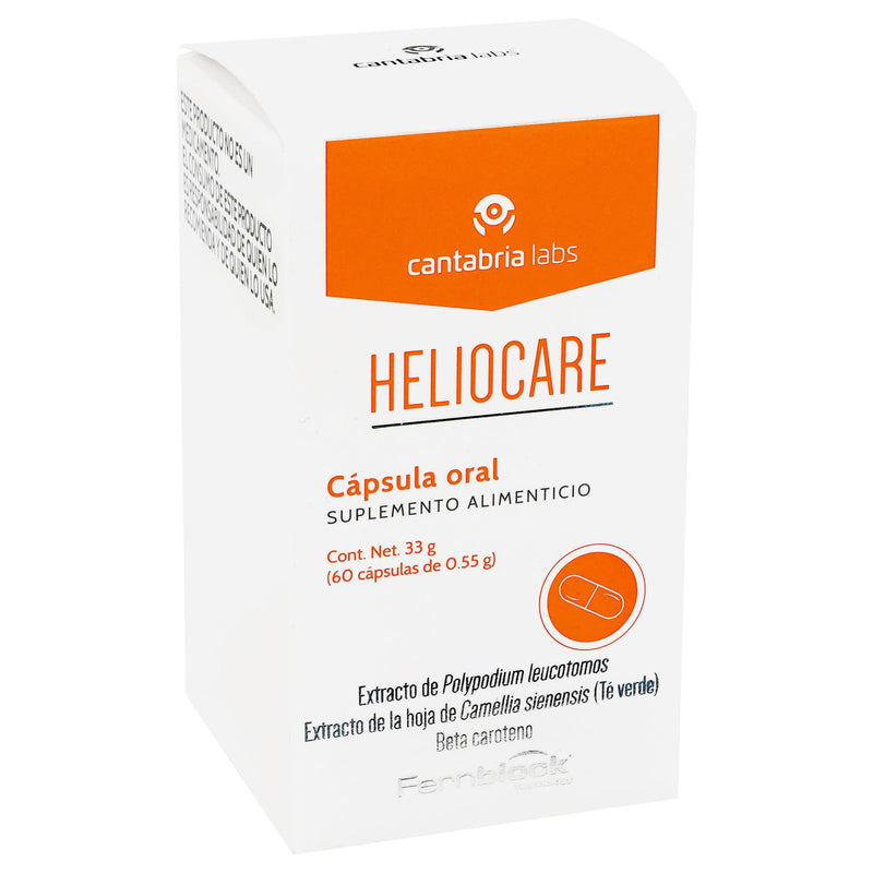 Cantabria Heliocare 550Mg Con 60 Capsulas - WeCare Pharma