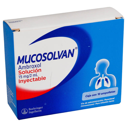 Mucosolvan 15Mg Con 10 Ampulas (Ambroxol) - WeCare Pharma
