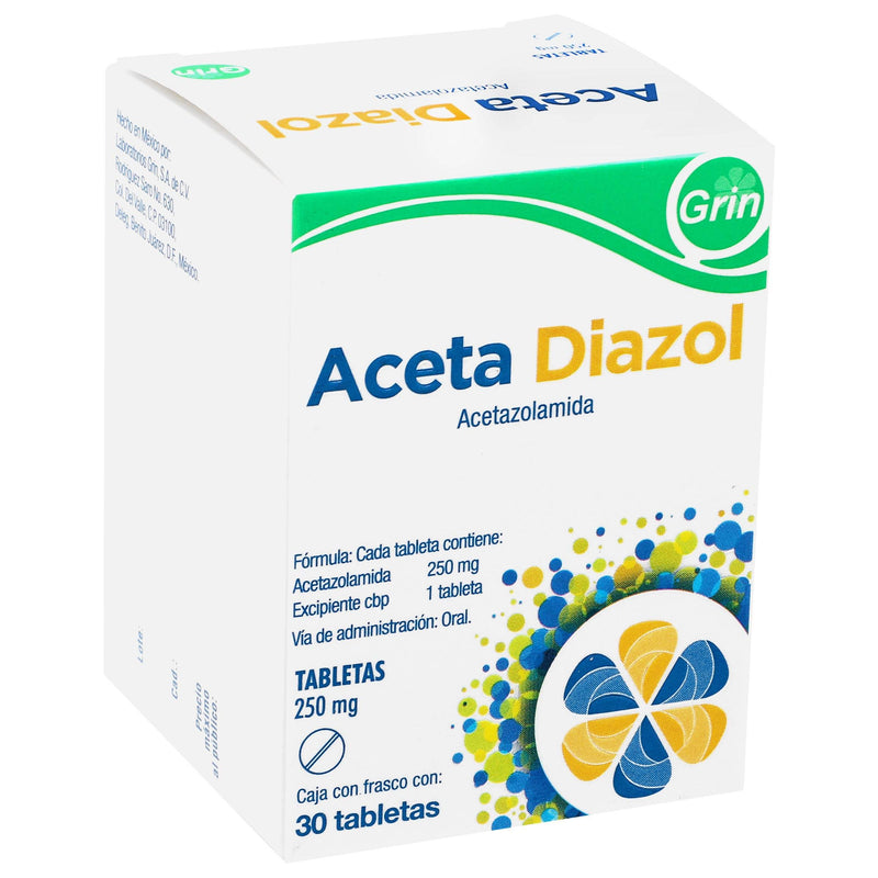 Aceta Diazol 250Mg Con 30 Tabletas (Acetazolamida) - WeCare Pharma