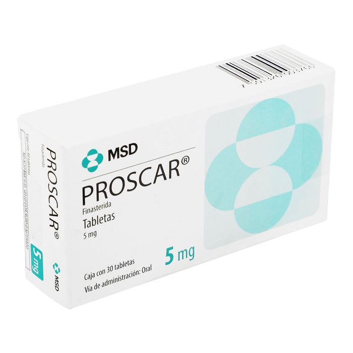 Proscar 5Mg Con 30 Tabletas (Finasterida) 2 - 7501326003766