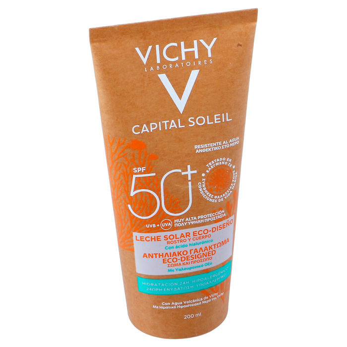 Vichy Capital Soleil Leche Corporal Eco Envase Fps50 200Ml 2 - 3337875762250