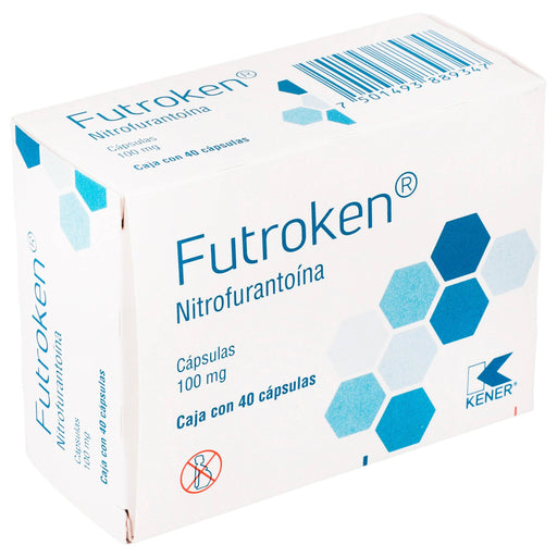 Futroken 100Mg Con 40 Capsulas (Nitrofurantoina) - WeCare Pharma