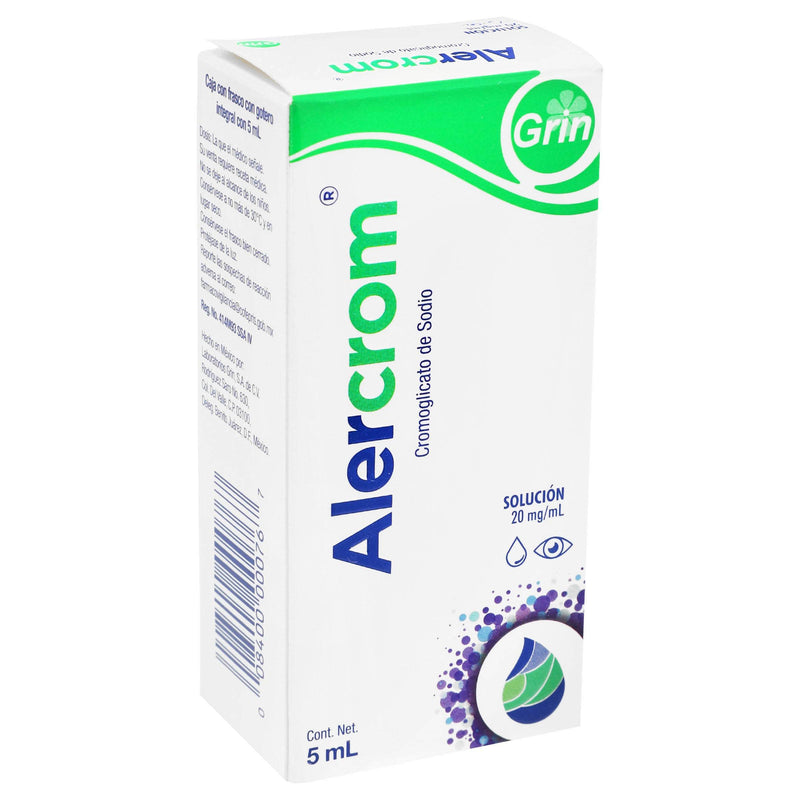 Alercrom Gotas 2% 5Ml (Cromoglicato De Sodio) - WeCare Pharma
