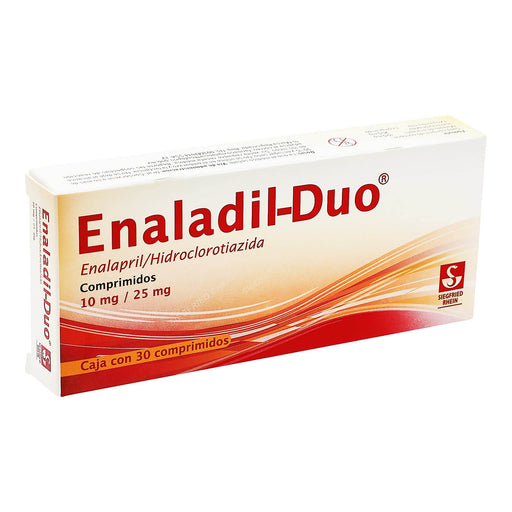Enaladil-Duo 10/25Mg Con 30 Comprimidos (Enalapril/Hidroclorotiazida) - WeCare Pharma
