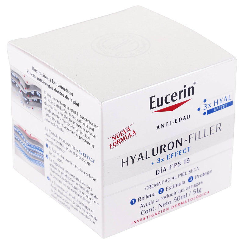 Eucerin Crema Hyaluron Filler Antiedad Dia Fps15+50Ml - WeCare Pharma