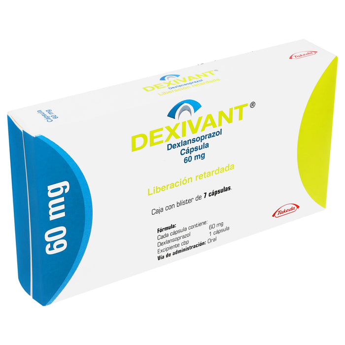 Dexivant 60Mg Con 7 Capsulas (Dexlansoprazol) 2 - 7501092722106