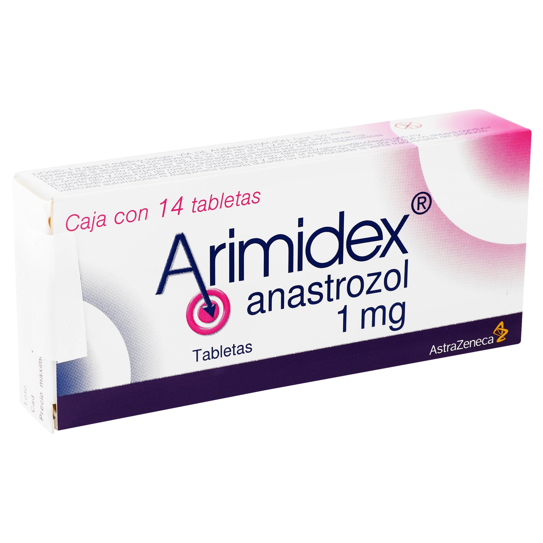 Arimidex 1Mg Con 14 Tabletas (Anastrozol) 2 - 7501324403704