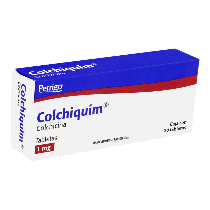 Colchiquim 1Mg Con 20 Tabletas (Colchicina) - WeCare Pharma