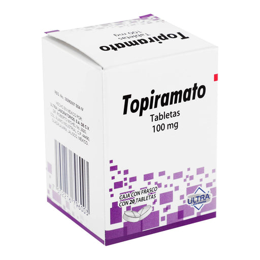 Topiramato 100Mg Con 20 Ultra Tabletas - WeCare Pharma