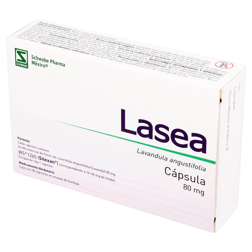 Lasea 80Mg Con 28 Capsulas (Lavandula Angustofilia) - WeCare Pharma