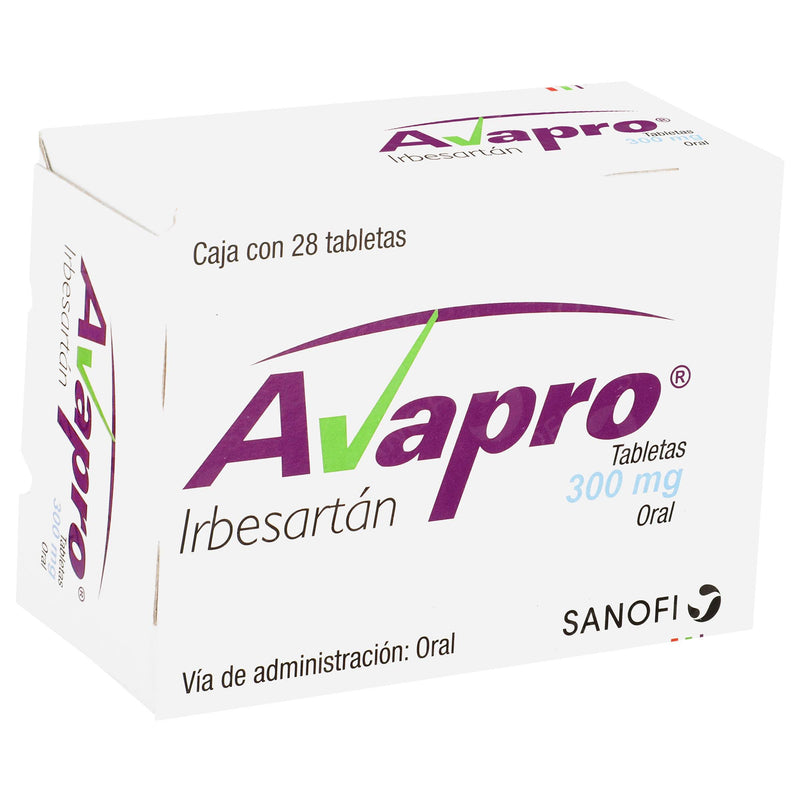 Avapro 300Mg Con 28 Tabletas (Irbesartan) - WeCare Pharma
