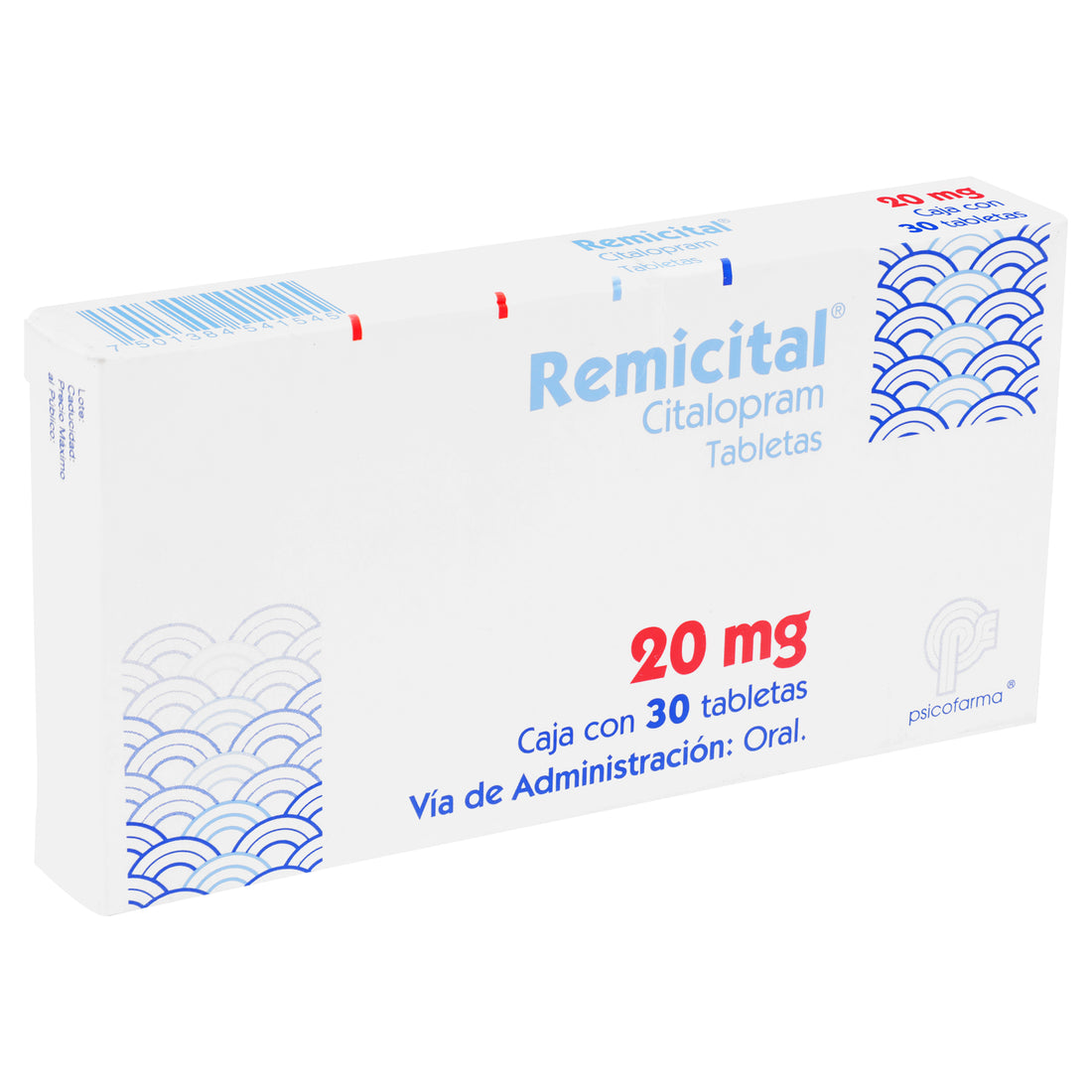 Remicital 20Mg Con 30 Tabletas (Citalopram) 3 - 7501384541545