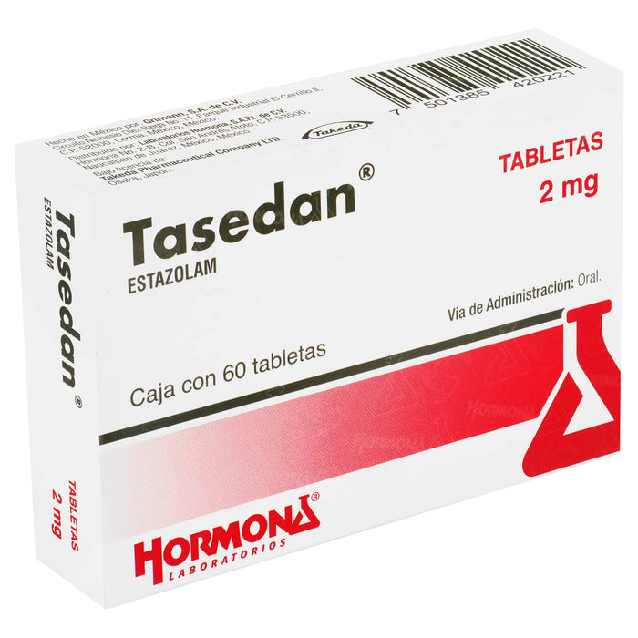 Tasedan (Estazolam) Tabletas 2Mg Con 60 - WeCare Pharma