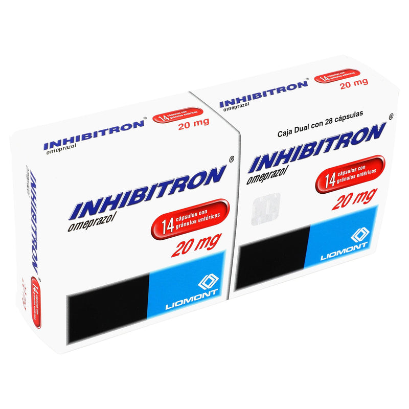 Inhibitron 20Mg Con 28 Duopack Capsulas (Omeprazol) - WeCare Pharma