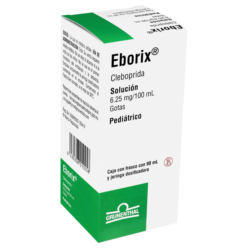 Eborix Solución 6.25Mg/100Ml Frasco 90Ml (Cleboprida) - WeCare Pharma