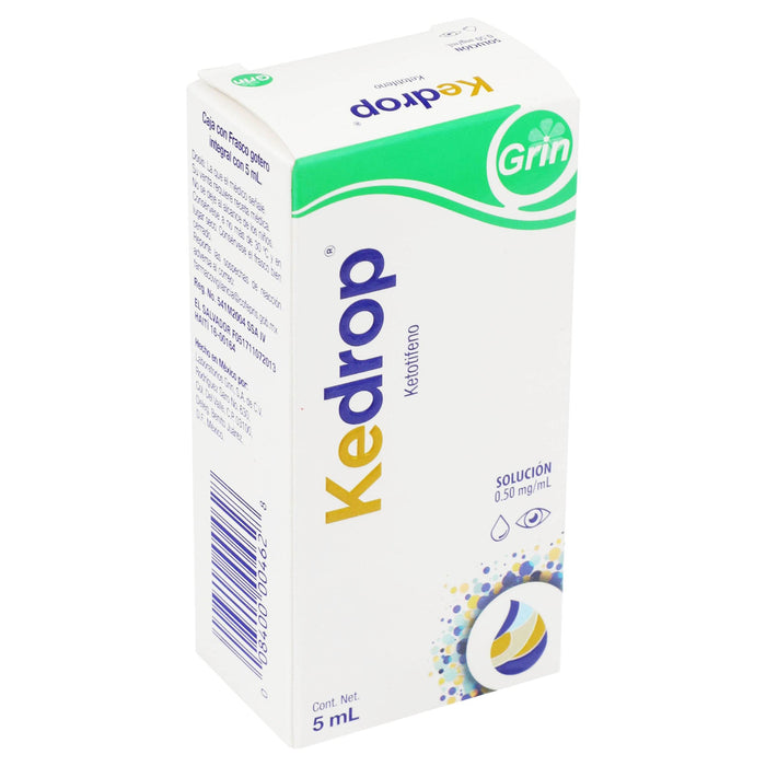 Kedrop Gotas 0.05% 5Ml (Ketotifeno) - WeCare Pharma