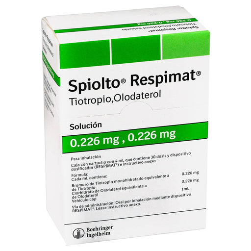 Spiolto Respimat Solución 0.226Mg/0.226Mg 30D (Tiotropio/Olodaterol) - WeCare Pharma