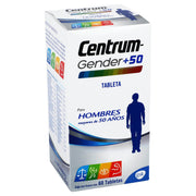 Centrum Gender +50 Hombres Con 60 Tabletas - WeCare Pharma