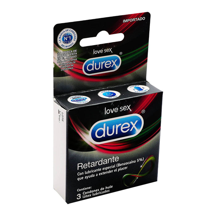 Durex Retardante Con 3 - WeCare Pharma