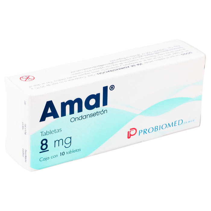 Amal 8Mg Con 10 Tabletas (Ondansetron) 2 - 7503000645477