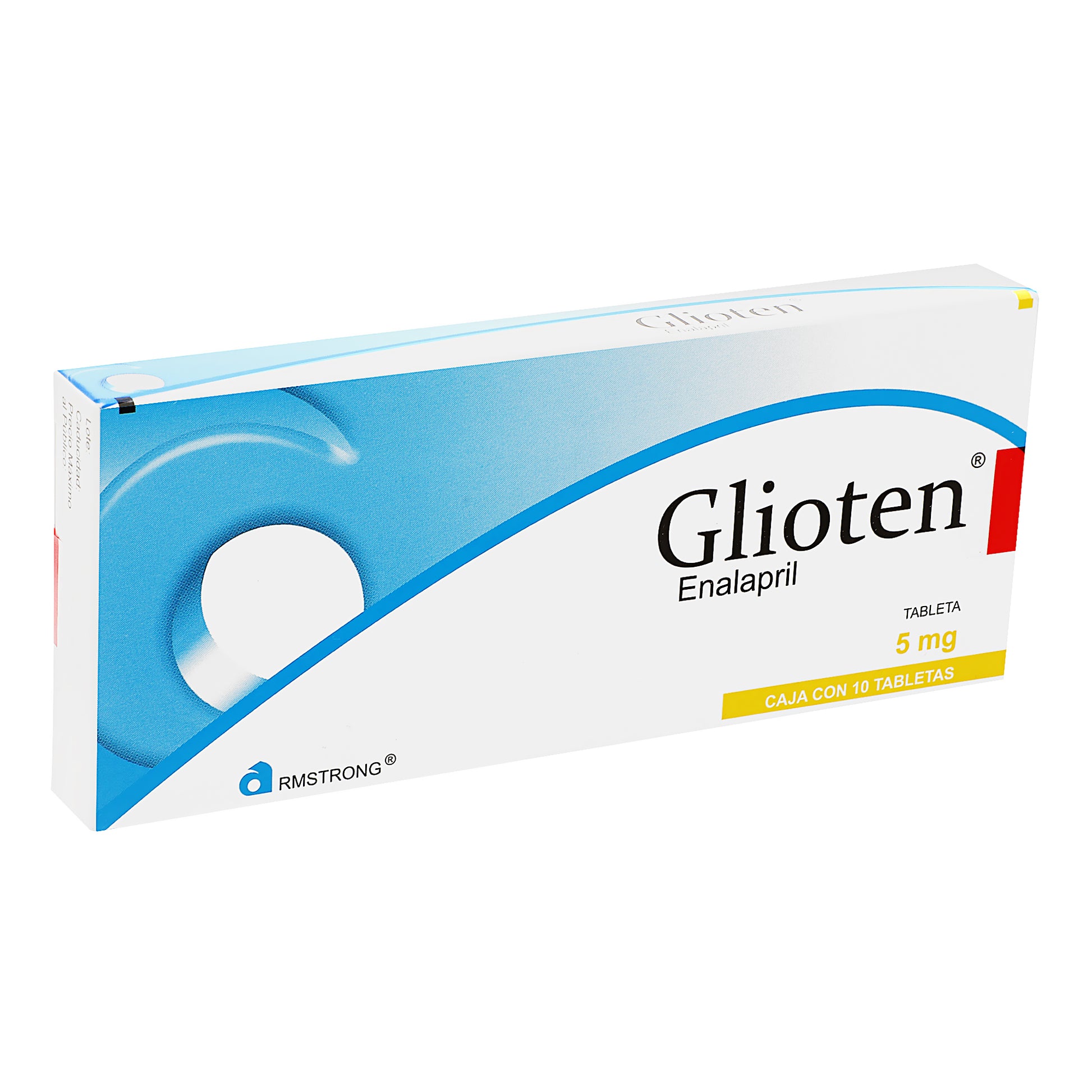 Glioten 5Mg Con 10 Tabletas (Enalapril) 2 - 7501089802217